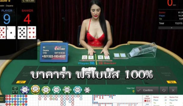 Read more about the article เว็บBaccarat โบนัส100% บาคาร่า รับโบนัส 100% REBELBET168